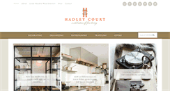 Desktop Screenshot of hadleycourt.com